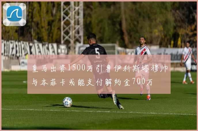 皇马出资1500万引鲁伊科斯塔穆帅与本菲卡或能支付解约金700万
